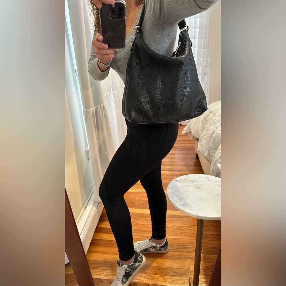 Miss GG Gucci Leather Hobo/Shoulder Bag